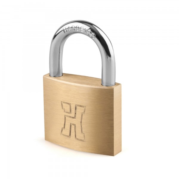 Candado laton  a/norm. 20mm.ll/ig.