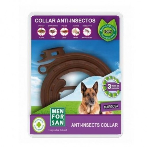 Menforsan Collar Antiinsecto para Perros 57 cm