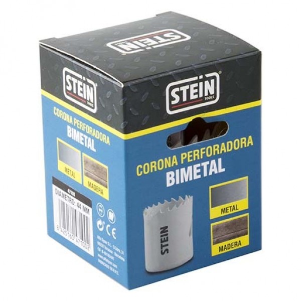 Corona stein perforadora bimetal 27 mm.