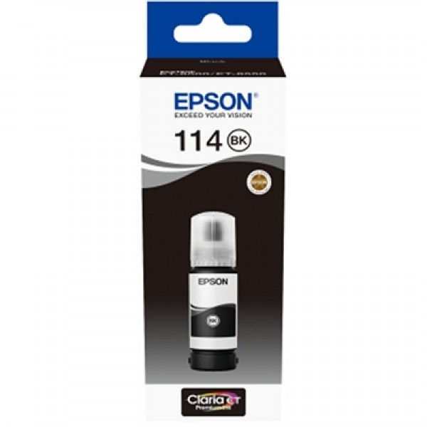 Epson botella tinta ecotank 114 negro