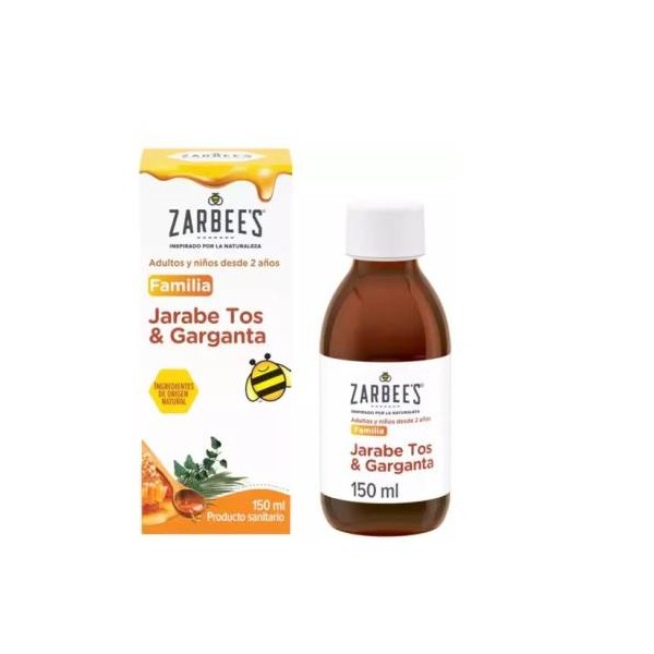 Zarbees Jarabe Familia Tos y Garganta 1 Frasco 1