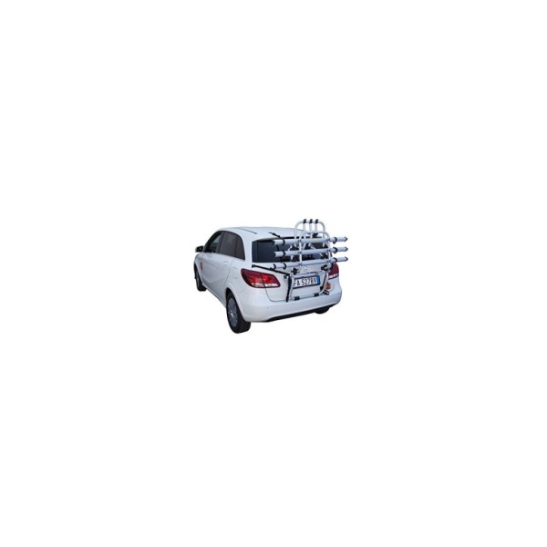 Portabicicletas Trasero Fabbri Modelo Bici Ok 3 Capacidad 3 Bicicletas portón trasero del coche