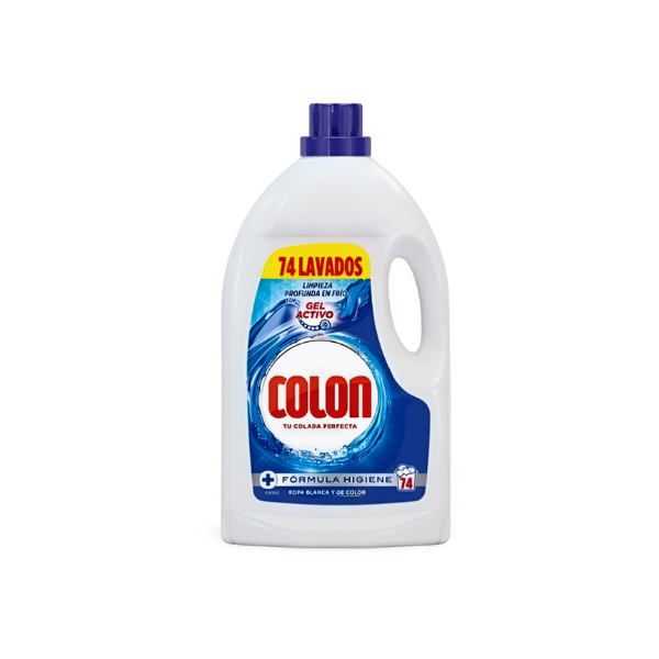 Colon detergente Gel Activo 74 lavados