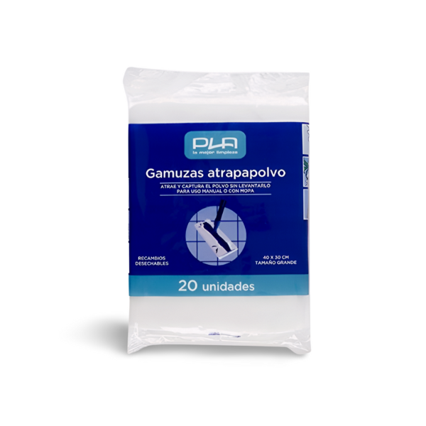 Pla gamuza atrapapolvo 20 unidades