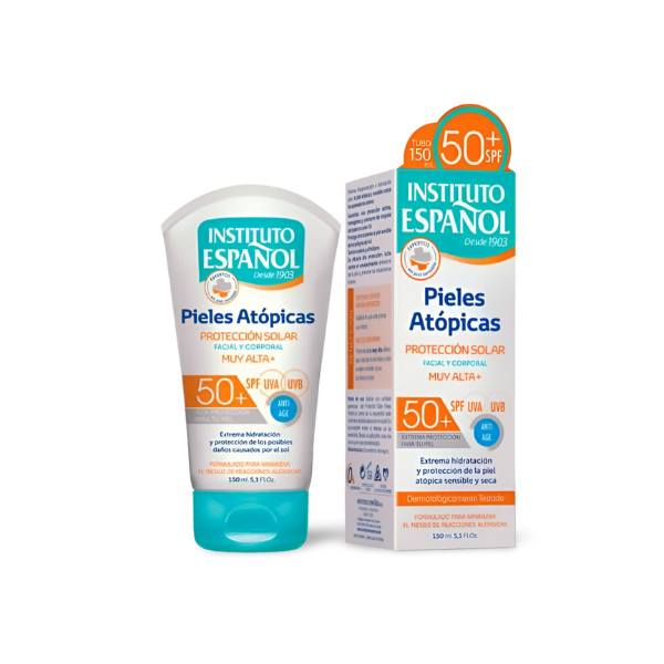 Instituto español pieles atopicas crema spf50+ 150ml