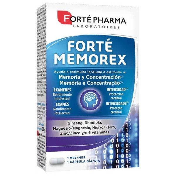 Forté Pharma Memorex Memoria y Concentración 60 