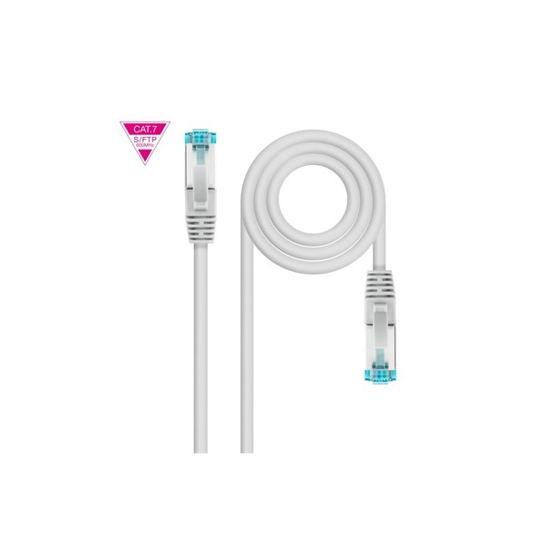 Nanocable latiguillo cat. 7 lszh/sftp 10 m gris
