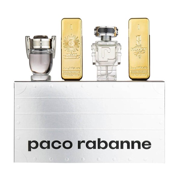 Paco rabanne homme fragancias set miniaturas 4un
