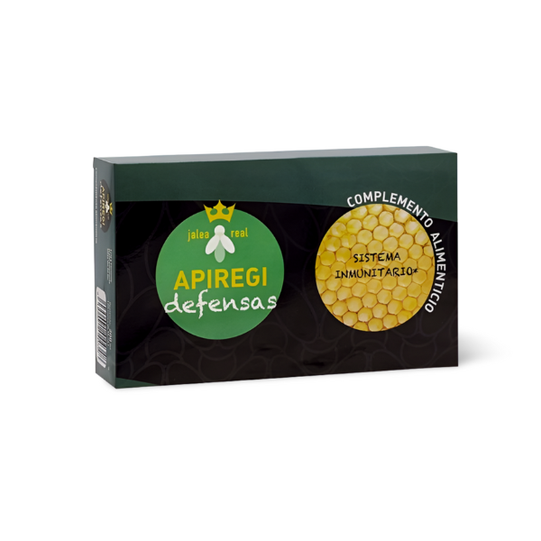 Apiregi defensas Jalea Real 1000mg 20 viales x10 ml.