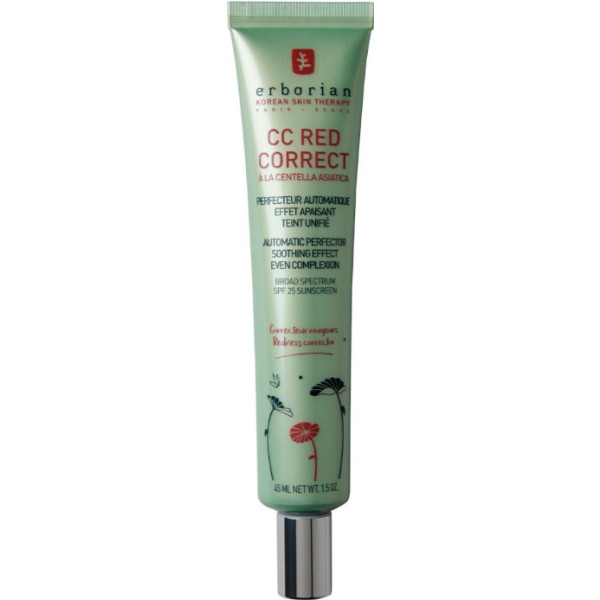 Erborian Cc Red Correct Crema Antirojeces (Pigmentos Verdes) SPF 30 40 ml