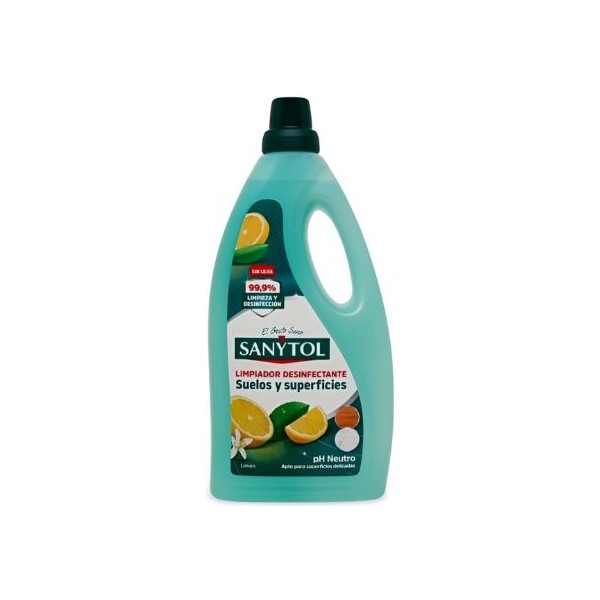 Sanytol limpiador desinfectante limón 1.2L