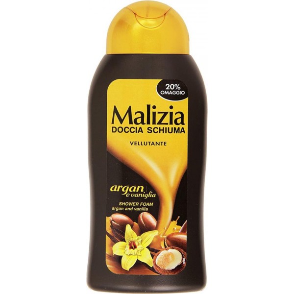 Malizia argan y vainilla gel de baño 300ml