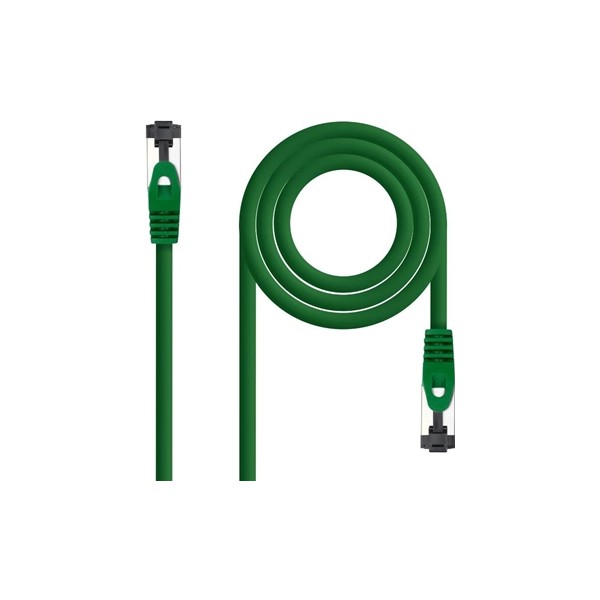 Nanocable cable red cat. 8.1 2ghz sstp verde 1m