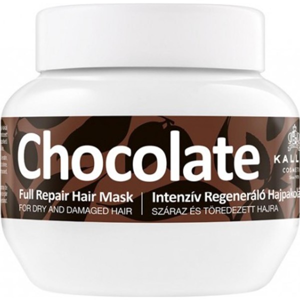 Kallos chocolate mascarilla capilar reparadora 275ml