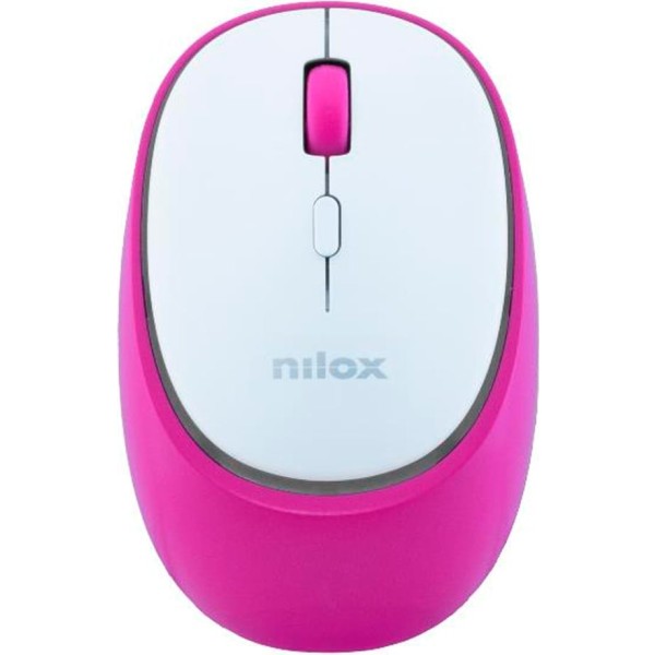Nilox nxmdws104 rosa / ratón dual-wireless recargable