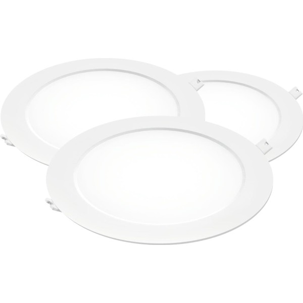 Downlight led pc redondo blan.18w.cct.3u