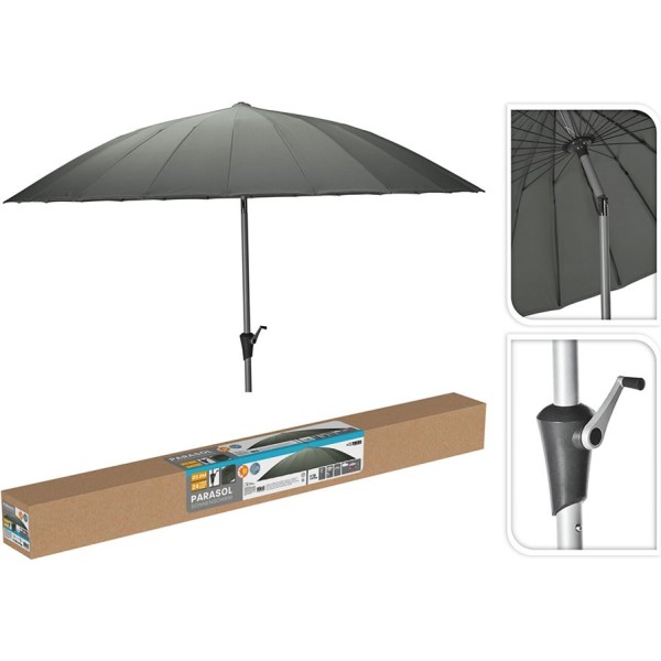 Parasol verde, ø280 x 248 cm